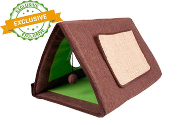 Flamingo 3 in 1 Deluxe Cat Tent - OS